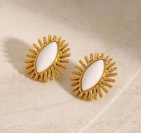 Sunshine Eye Earrings