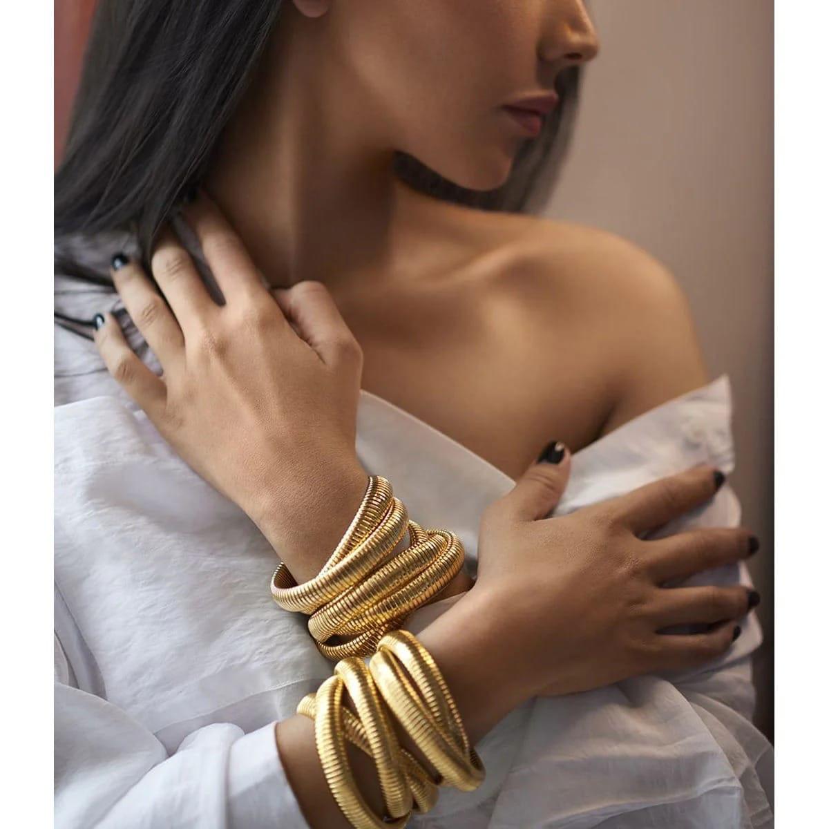 Hailey Triple Layered Wrap Bracelet