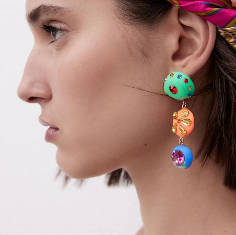 Dora Mismatched Earrings