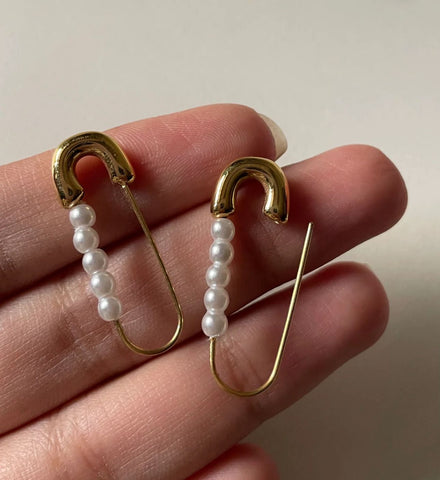 Safety Pin Earrings