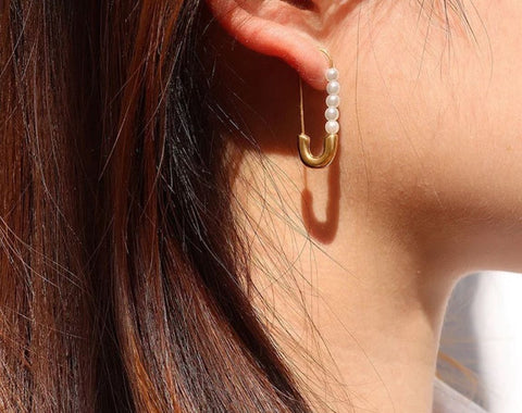 Safety Pin Earrings