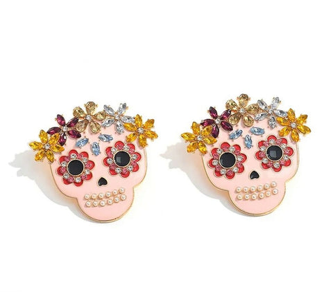 Party Skull Earrings