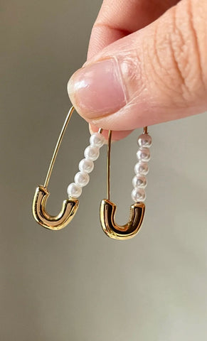 Safety Pin Earrings